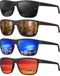 KALIYADI Polarized Sunglasses for Men - Classic UV Protection for Driving, Fishing, Golf