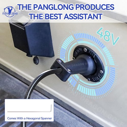Panglong Club Car Charger Plug 48V, Golf Carts 48V Charger Cord Plug, Suitable for 1995-Up Club Car DS and Precedent Golf Carts, OEM #101828901, 1018289-01