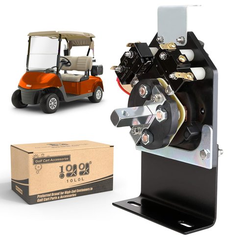 10L0L Golf Cart Forward and Reverse Switch Assembly with Solid State Speed Control fit EZGO Marathon 36V Electric 1989-1994.5, F&R Switch Replace OEM# 25396-G2, 21744-G1