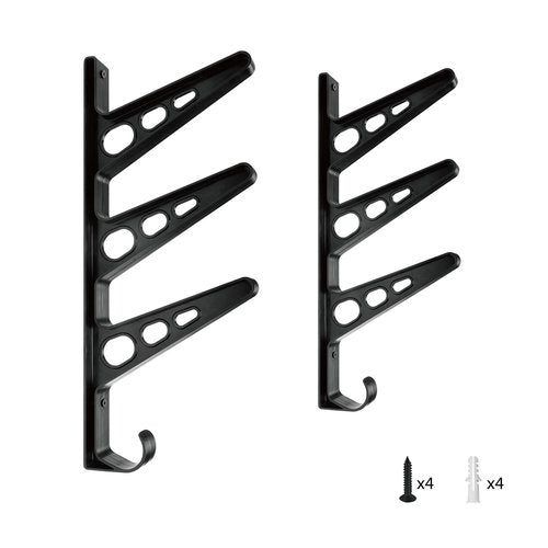 CAIKEI Skateboard Storage Rack Wall Mounted Hanger Longboard Organizer Display Holder Skateboard Tool Storage for Home and Garage,Space Saving for Skateboard, Longboard, Scooters, Helmets and More