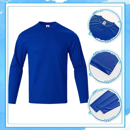 LeeHanTon Men's Sun Protection Hoodie - UPF 50+ Long Sleeve Athletic Shirt for Fishing & Hiking
