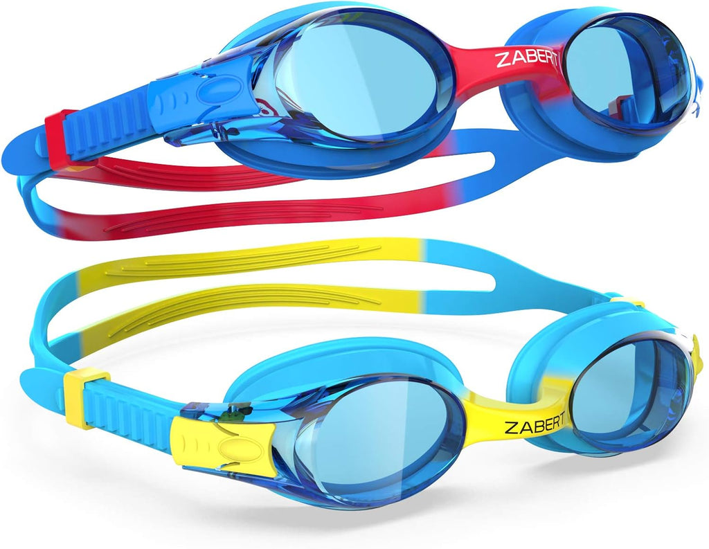 Skiennix K20 Swimming Goggles - Anti-Fog, UV Protection for Kids Aged 3-10 | Includes Travel Bag