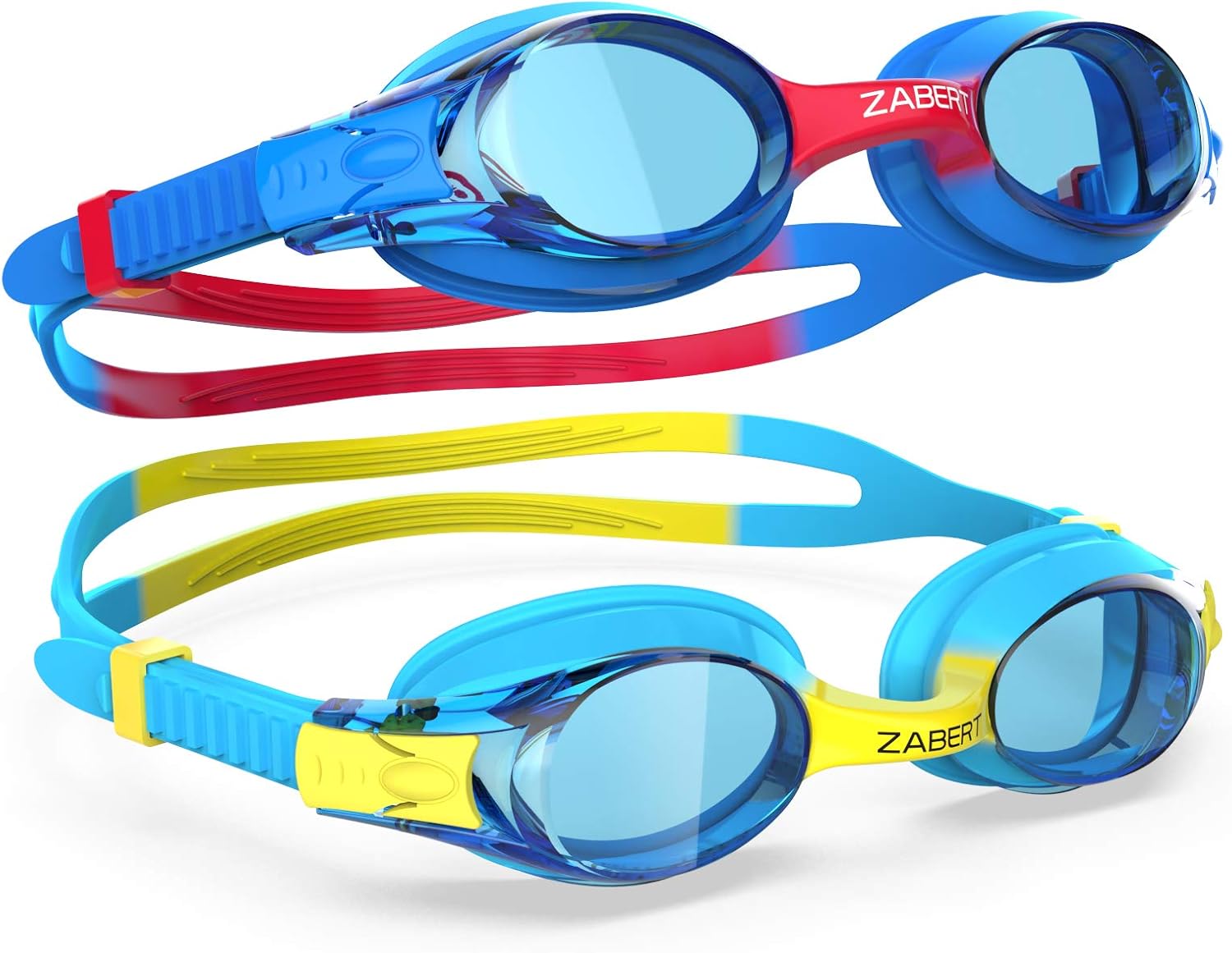 Skiennix K20 Swimming Goggles - Anti-Fog, UV Protection for Kids Aged 3-10 | Includes Travel Bag
