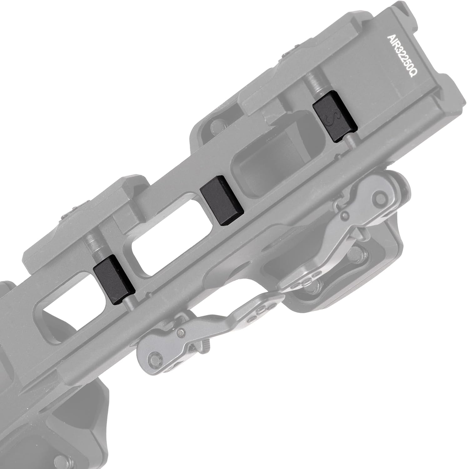 UTG ACCU-SYNC 30mm High Profile Scope Mount - 50mm Offset, Durable Black Finish