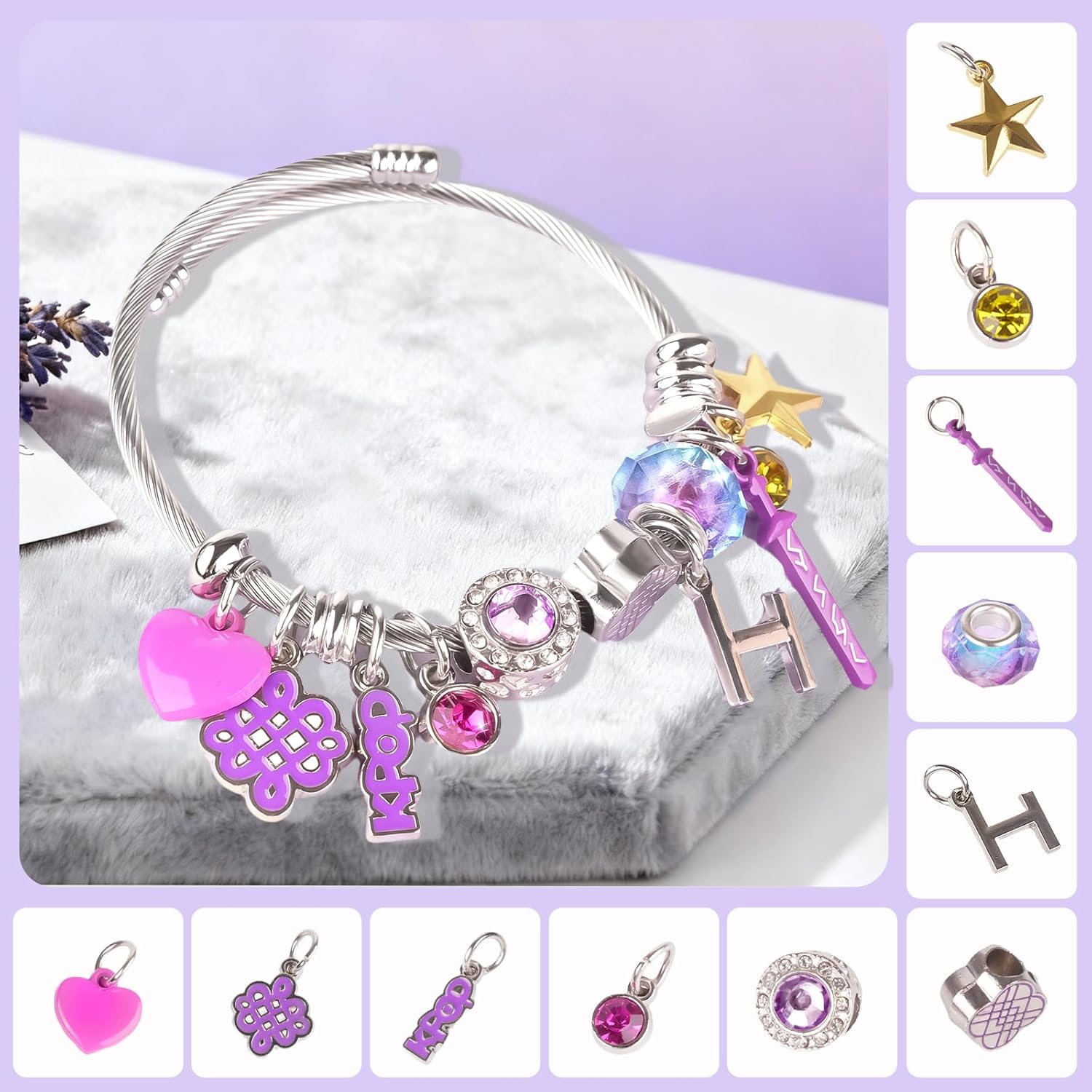 Skiennix KPop Bracelet - Stylish Jewelry Gift for Women | Perfect KPop Fan Accessory
