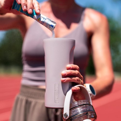 BrüMate MultiShaker Blender Shaker Bottle - 100% Leakproof Insulated Stainless Steel | 26oz Dark Aura