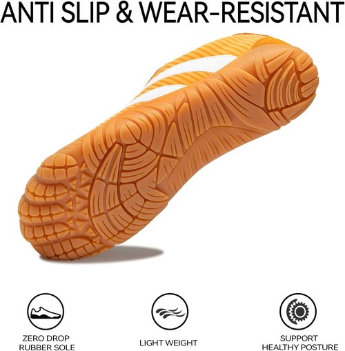 Barefoot Shoes | Women’s Casual Sneakers with Wide Toe Box - Zero Drop Minimalist Trail Running Shoes