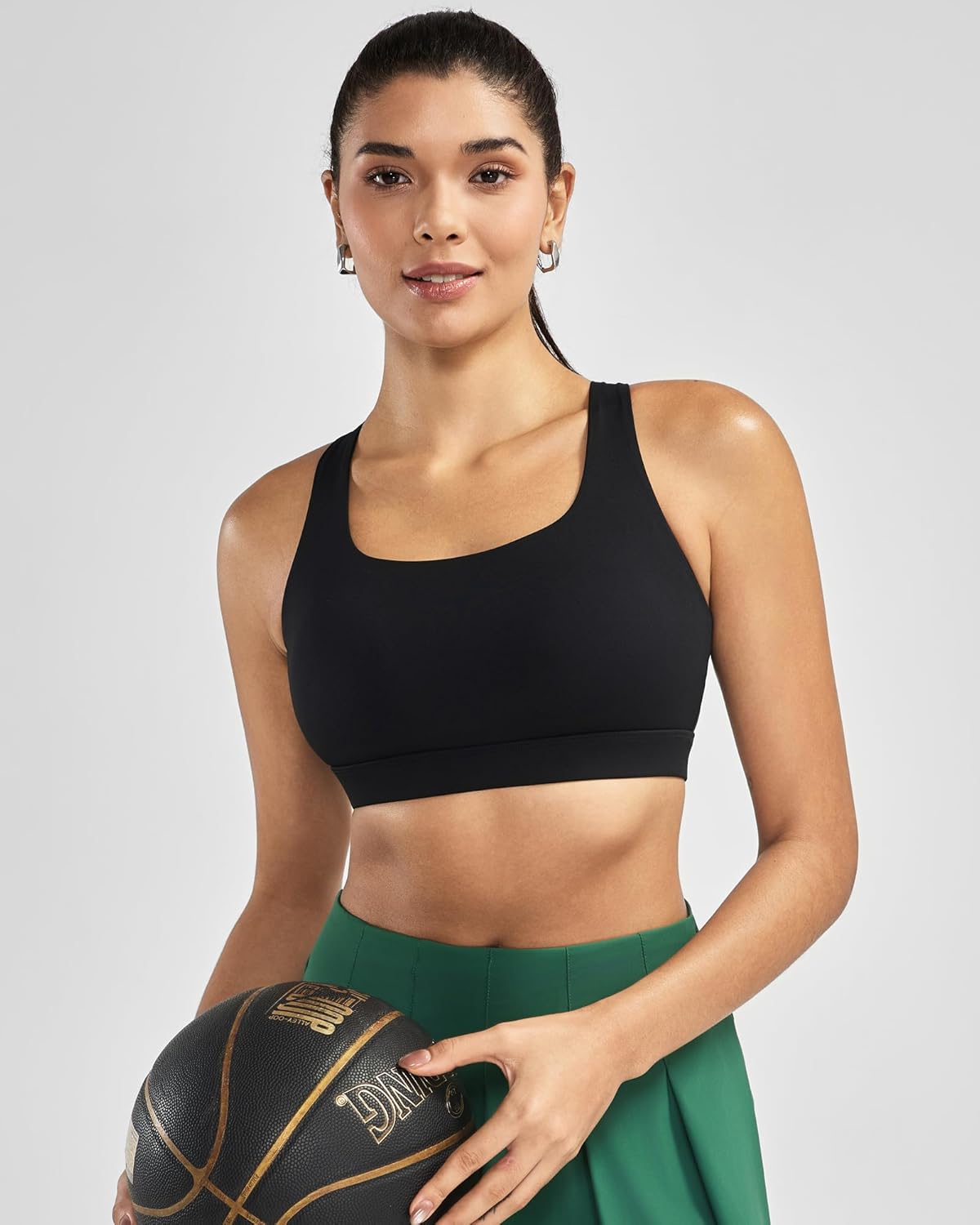 RUNNING GIRL Sports Bra - High Impact Crisscross Back Design for Ultimate Workout Support | Comfortable Fit