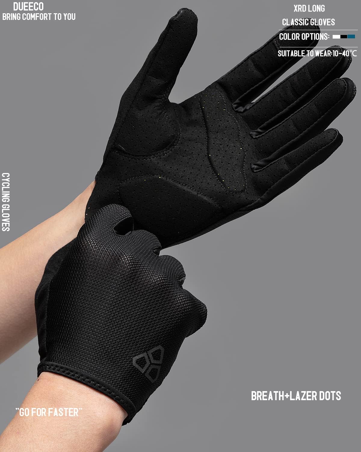 Skiennix Cycling Gloves - Touch Screen Compatible Bike Gloves with 3MM XRD Palm Padding | Men & Women