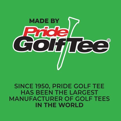 Pride Professional Tee System, 2-3/4 inch ProLength Tee, 175 count, Natural
