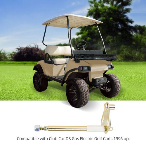Roykaw Golf Cart Accelerator Pivot Rod Assembly Replacement Compatible with Club Car DS 1996-up Gas and Electric Models, Golf Cart Pivot Rod, OEM# 1020260-01, 1017325