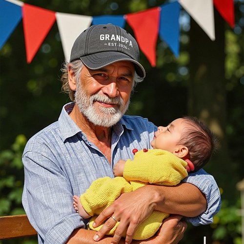 New Grandpa Gifts Est 2026 Promoted to Grandpa to be Pregnancy Announcement Gift, First Time Gifts for New Grandpas Grandfather Fathers Day Christmas Birthday Grandpas Hat for Men Adjustable
