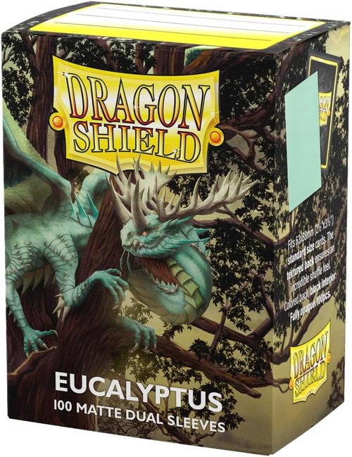 Dragon Shield | Premium TCG Sleeves - Smooth & Tough | Orchid & Eucalyptus | 2X 100 CT - Compatible with Pokémon, Flesh & Blood, One Piece & Magic The Gathering