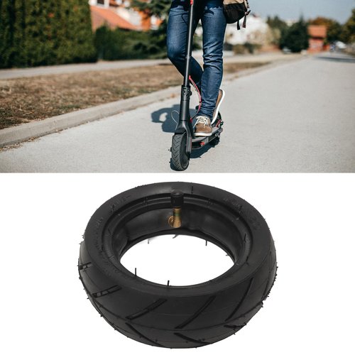 6 Inch Electric Scooter Tires, 150x50 Anti Slip Rubber Grooved Shock Wheel Inner Outer Tire