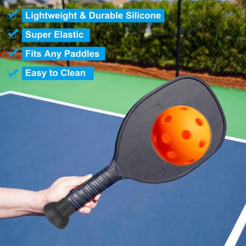 PATIKIL Pickleball Ball Retriever, 2 Pcs Pickleball Upper Suction Cup, Silicone Pickle-Balls Grabber, Anti-Slip Pick Up Pickleballs Hand Grip for Pickleballs Accessories, Multicolor