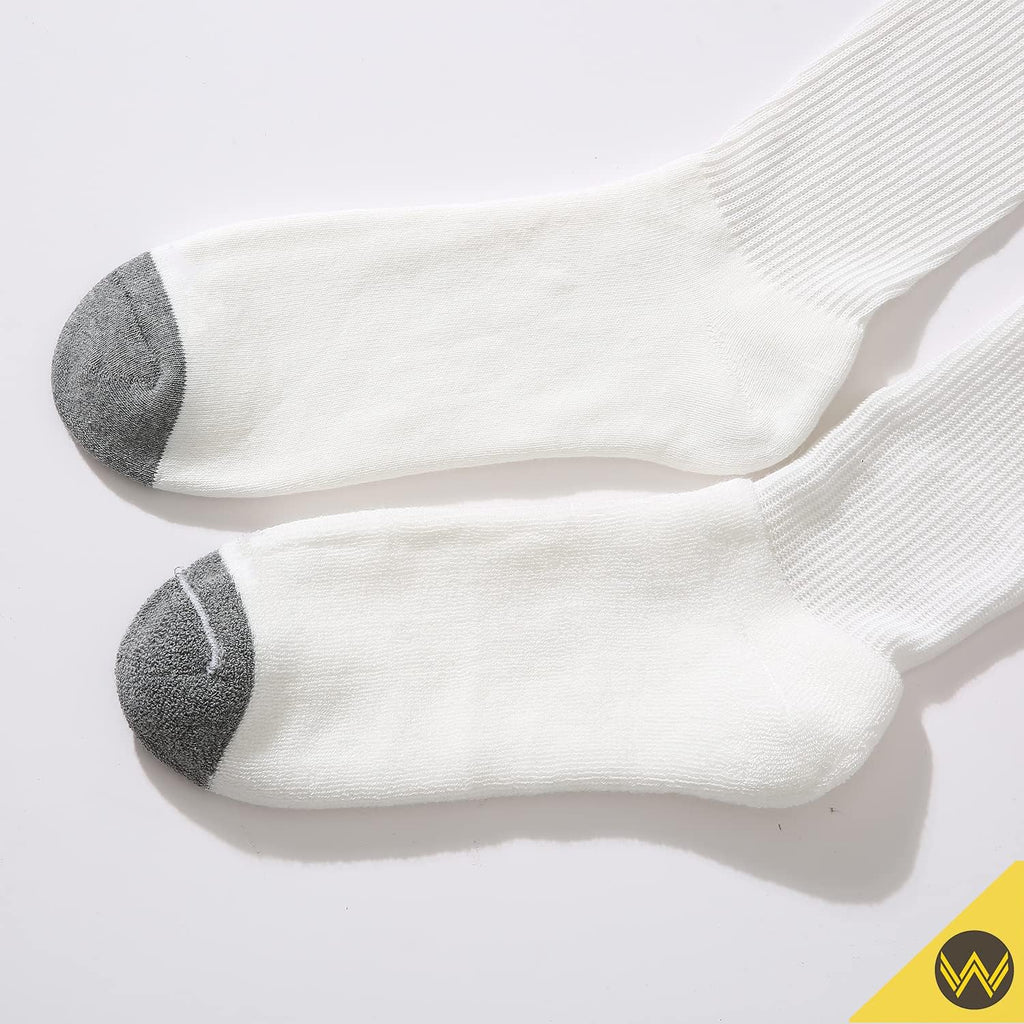 WANDER Women's Athletic Crew Socks - 8 Pairs of Cushioned Running Socks | Moisture-Wicking Cotton, Sizes 7-10 & 10-14