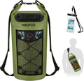 Piscifun Waterproof Dry Bag - Floating Backpack with Phone Case | Available in 10L, 20L, 30L, 40L Sizes