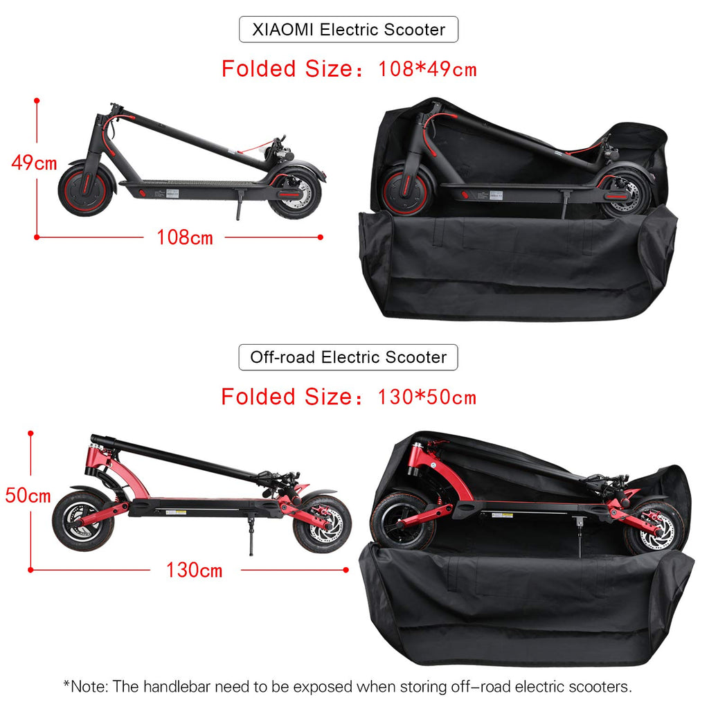 Rhinowalk Electric Scooter Carrying & Storage Bag – Portable Transport Solution for E-Scooters, Essential Electric Scooter Accessories