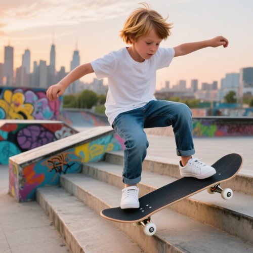Skateboards for Beginner (red)