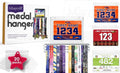 Bib Race Medal Holder - Sports Medal Hanger with Easy Hanging Bars | Perfect for Soccer Medals