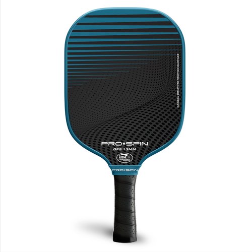 PRO-SPIN Carbon Fiber Pickleball Paddles Set of 2 | Lightweight Pickleball Set with Indoor/Outdoor Balls and Bag – Durable Pickle Ball Paddle Gift for Men, Women & Families