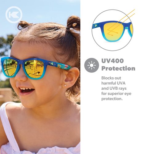 Knockaround SpongeBob SquarePants Kids Premiums Polarized Sunglasses for - UV400 Protection
