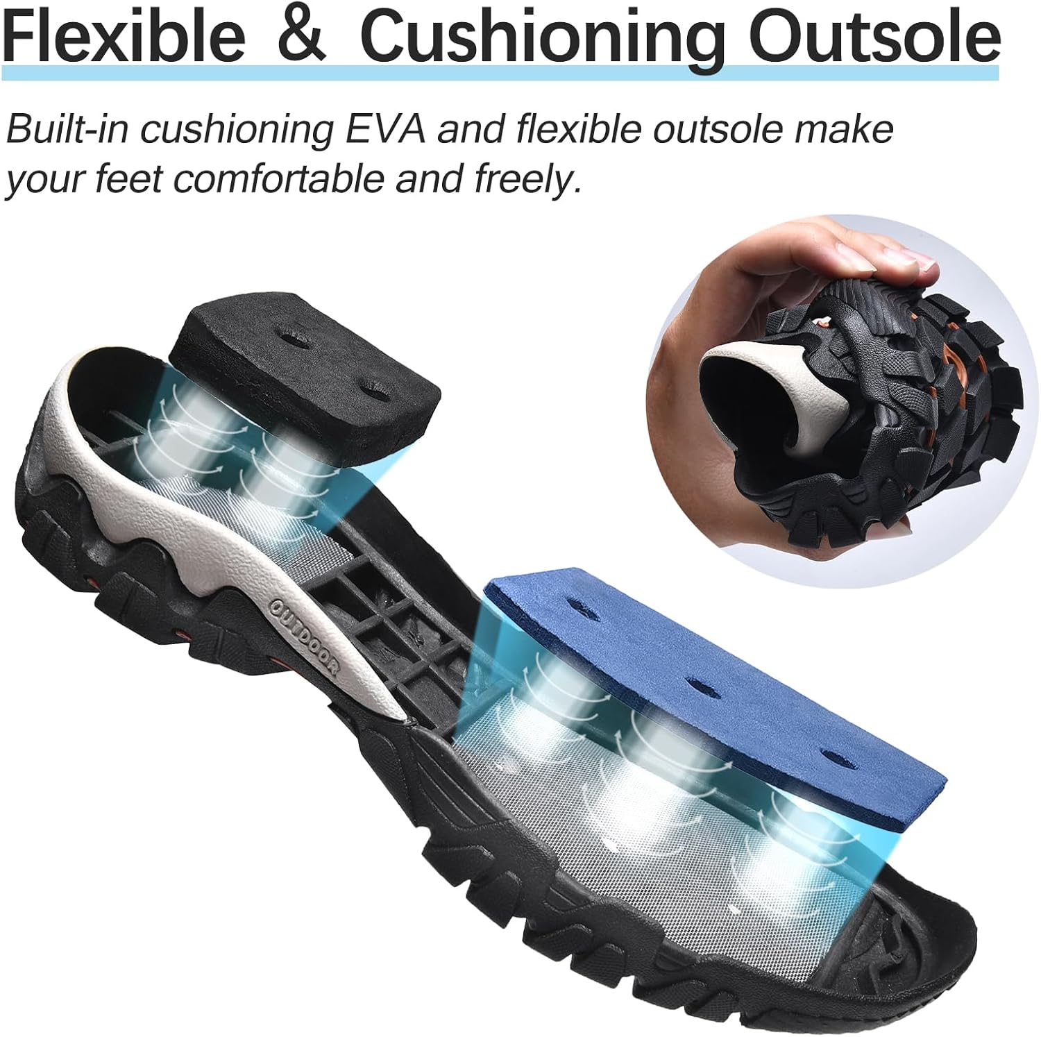 Skiennix Water Shoes - Quick Drying Aqua Footwear for Men | Ideal for Hiking, Fishing & Beach Activities