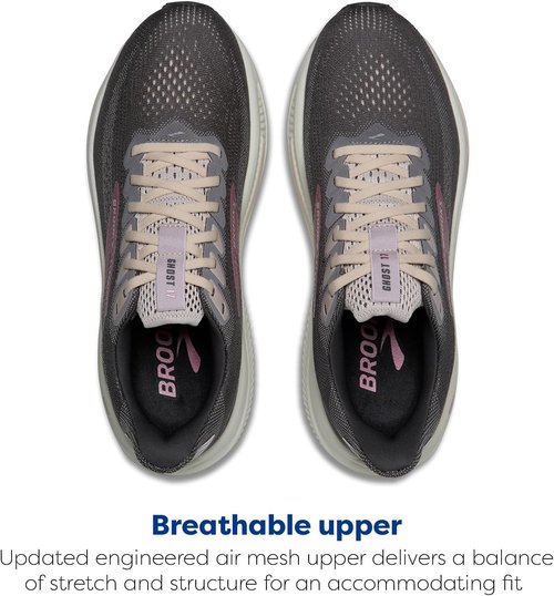 Brooks Women's Ghost 17 Running Shoes - Comfortable Neutral Fit for All-Day Performance