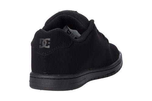 DC Boy's GAVELER Skate Shoe, Black, 12 M M US Big Kid