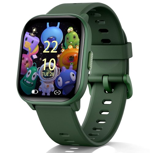 HENGTO SmartWatch for Kids,Kids Watch Girls Boys Watch with 20 Sport Modes, Pedometer, Sleep Monitor, Kids Sport Watches Birthday Gifts Toy Gift for Girls Boys 6-16 (Green)