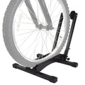 Lumintrail Bike Floor Foldable Storage Stand for Mountain and Road Bicycle Indoor Outdoor Garage Storage