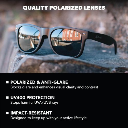 Knockaround Fort Knocks Polarized Sunglasses - UV400 Protection for Men & Women