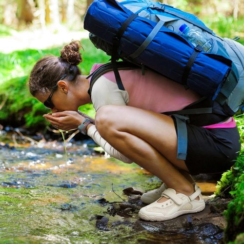 BARERUN Women's Quick-Dry Water Shoes - Breathable Non-Slip Outdoor Sandals for Hiking & Beach