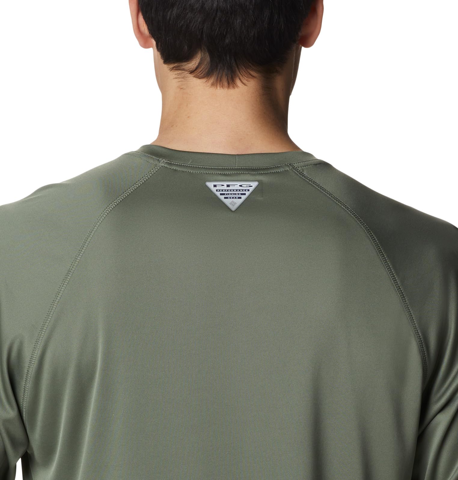 Columbia Men's Terminal Tackle Long Sleeve Shirt, Cypress/Key West Logo, X-Large Tall