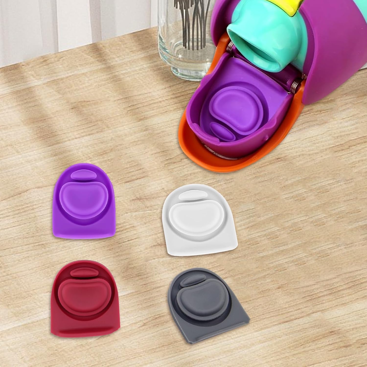 Owala | 4 Pcs Replacement Lid Rubber Seal Gasket - Compatible with FreeSip Water Bottles (16-40 oz)