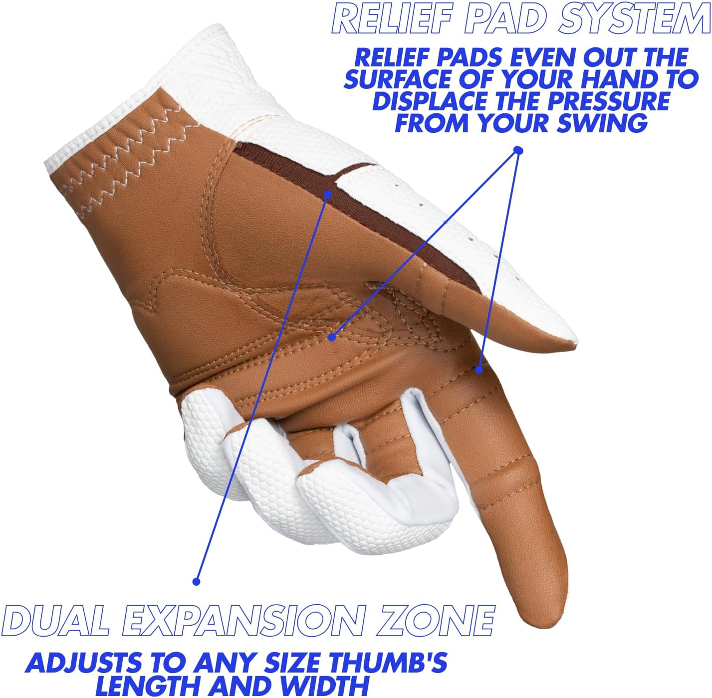 Bionic Women's Golf Glove - RelaxGrip 2.0 DX for Enhanced Comfort & Performance