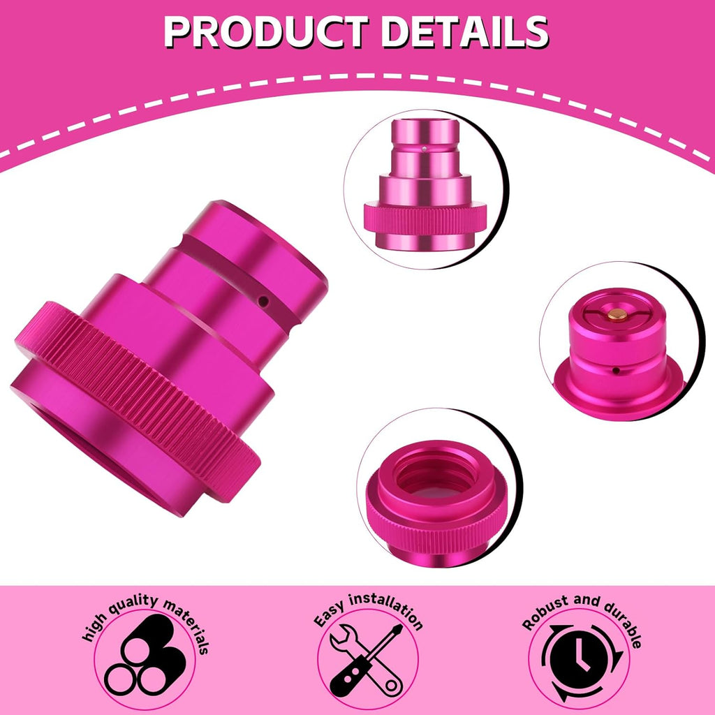 Quick Connect CO2 Cylinder Adapter - Fitting for Sparkling Water Makers | Compatible with DUO ART TERRA GAIA