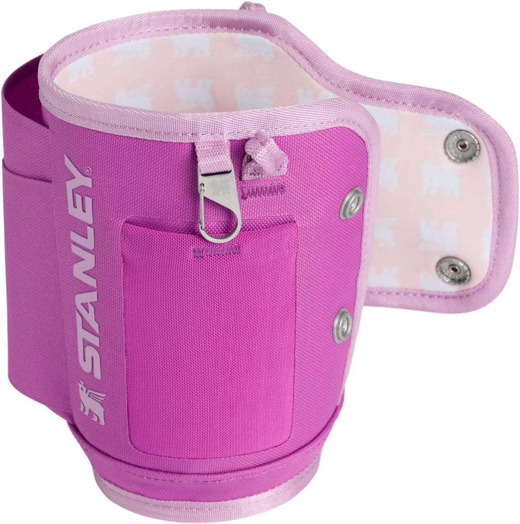STANLEY All Day Quencher Carry All for 30 oz Tumbler with Handle | Crossbody Bag with Phone Holder Pocket, Card Sleeve & Detachable Strap | Water Bottle Carrier Bag | BPA-Free | Dark Blossom
