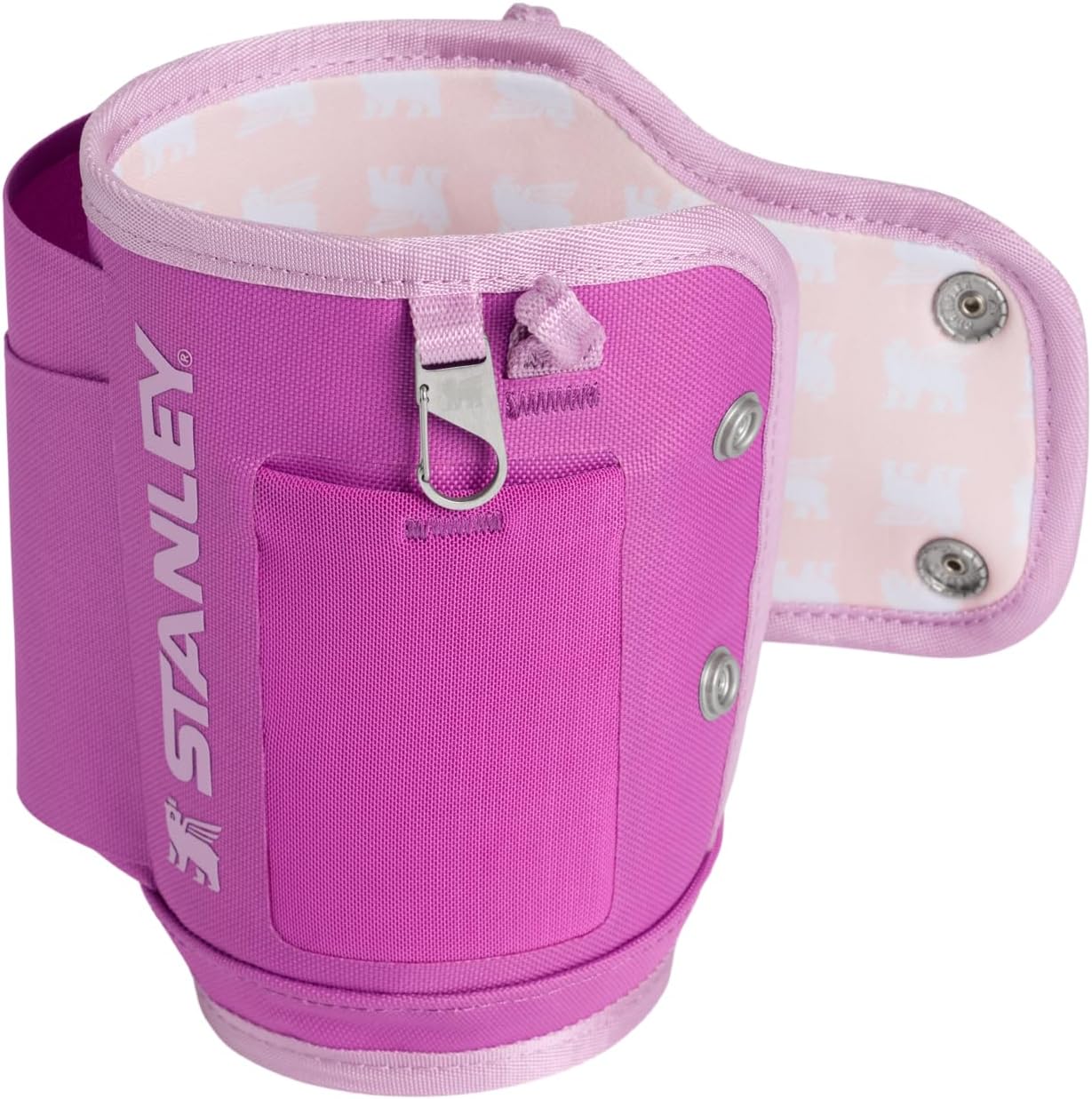 STANLEY All Day Quencher Carry All for 30 oz Tumbler with Handle | Crossbody Bag with Phone Holder Pocket, Card Sleeve & Detachable Strap | Water Bottle Carrier Bag | BPA-Free | Dark Blossom