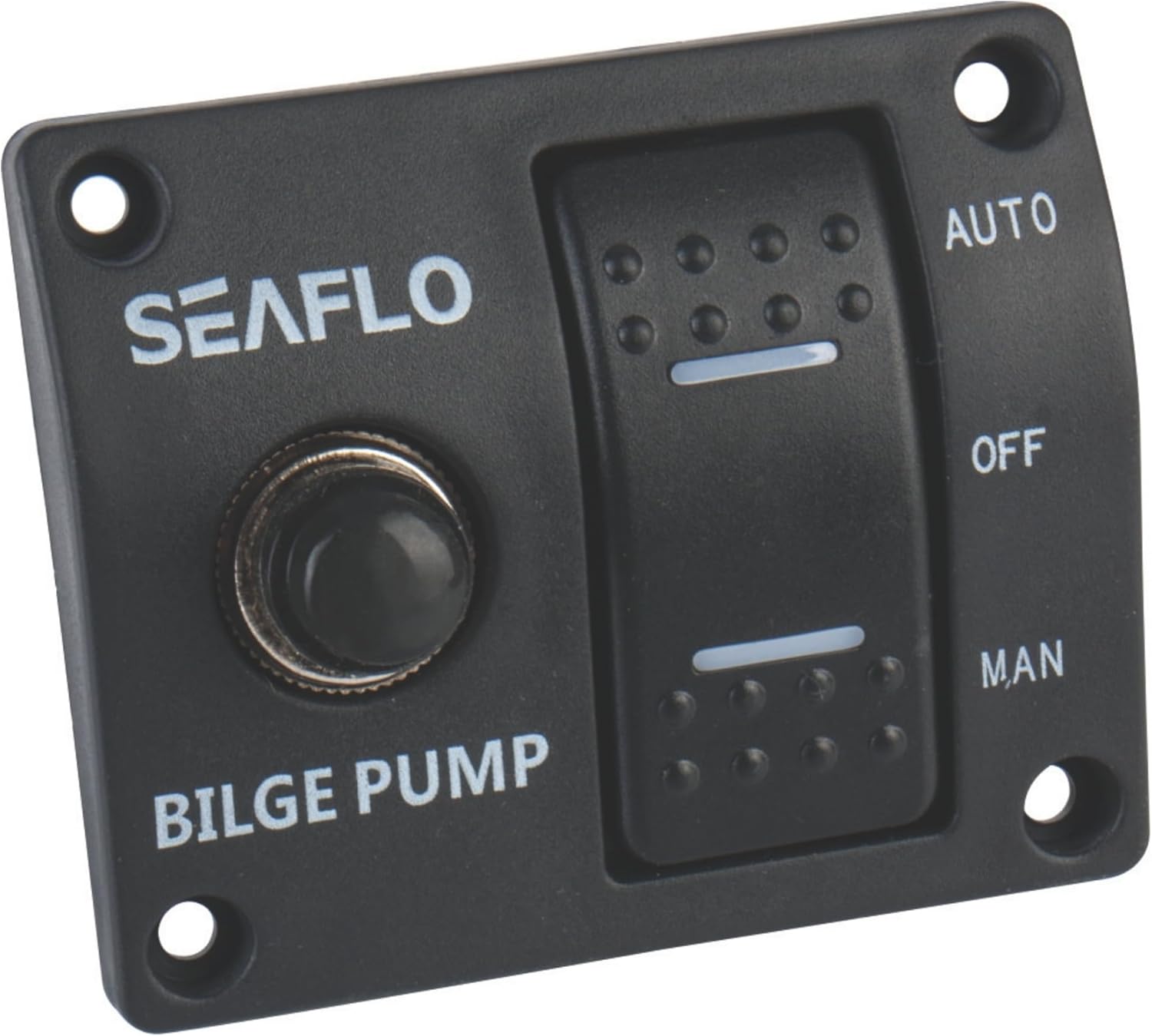 SEAFLO 06 Series Automatic Submersible Bilge Pump - 750 GPH, 12V Complete Bundle with Float Switch & Installation Kit
