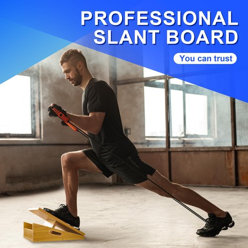 Professional Slant Board,Calf Stretcher,5 Positions Adjustable Slant Board for Calf Stretching,Incline Board