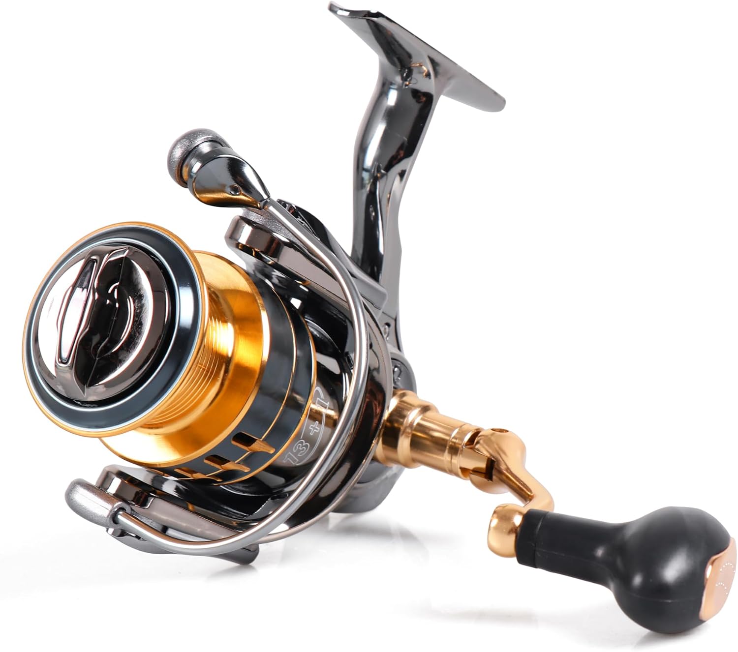 Spinning Fishing Reel - Anti-Reverse Design for Freshwater & Saltwater Fishing | Adjustable Drag