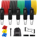VEICK Resistance Bands - Versatile Workout Bands with Handles for Men & Women | Home Fitness Equipment
