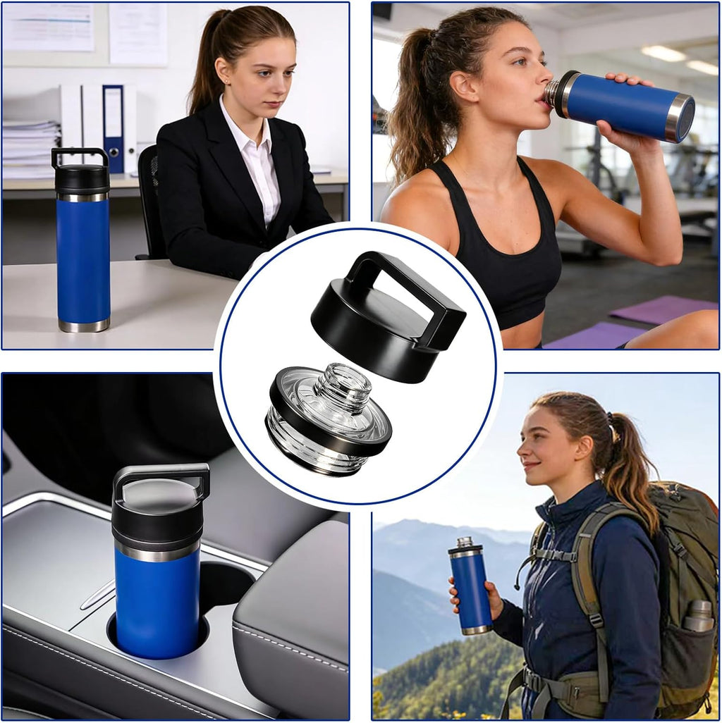 YETI Chug Replacement Lid Cap - Compatible with 18oz, 26oz, 36oz & 64oz Rambler Bottles