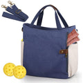 SMRITI Pickleball Bag with Adjustable Shoulder Strap- Stylish & Lightweight Pickleball Bag for Women, Large Capacity Perfect for Paddles, Balls & Accessories (Blue)