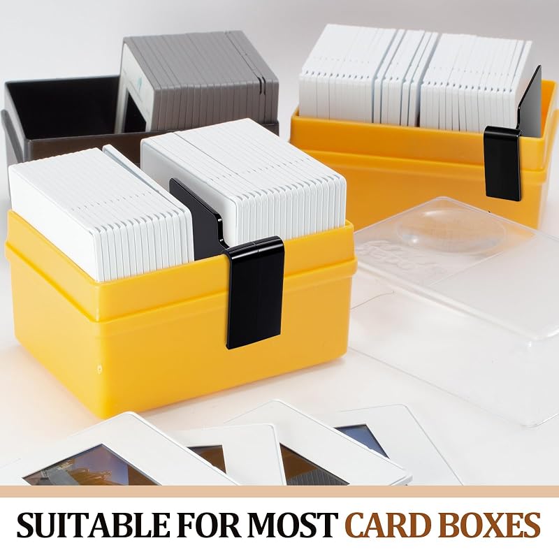 10 Pcs Black Card Box Dividers, Max Opening Width 4mm – Variation: Black+10+Max Opening Width:4mm