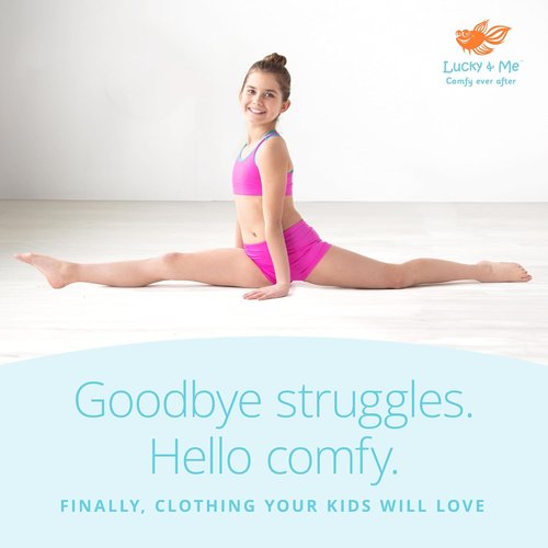 Layla Girls Dance Shorts - Comfortable Gymnastics & Dancewear for Active Kids