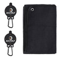 ACCTOLF Magnetic Golf Towel, Magnetic Towel for Golf Bag, Microfiber Fabric Towels Industrial Strength Magnet for Strong Hold to Golf Carts, Clubs or Golf Hub, Golf Equipment for Golf Lovers