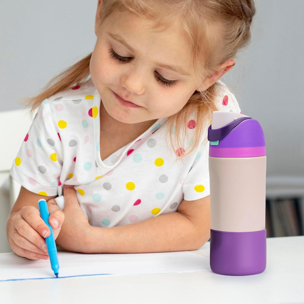 Owala Silicone Boot - Anti-Slip Protective Sleeve for 14/16 oz Water Bottles | Glitter White