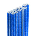 HARFINGTON 36pcs Bike Reflective Spoke Skins 0.2" Plastic Bicycle Spoke Reflectors Spoke Covers Trim Wrap Wheel 360°Visibility for Road Mountain Bike Motorcycles Decoration, Blue